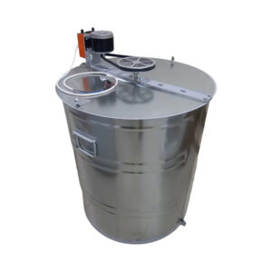 Медогонка 4х рамочная оборотная №3 полный нерж. с электроприводом на 220v